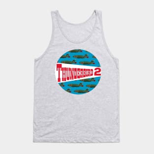 Thunderbird 2 Aircraft Thunderbirds TV Original Series Virgil Tracy Tank Top